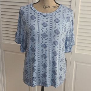 LuLaRoe Dahl Crop Top - S NWT
